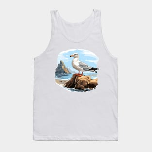 Cute Seagull Tank Top